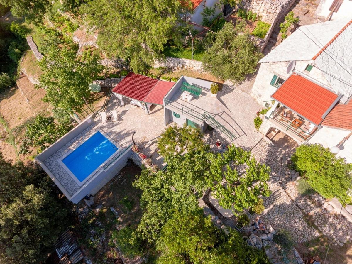 Stone House Nikolina With Heated Pool Villa Bast Luaran gambar